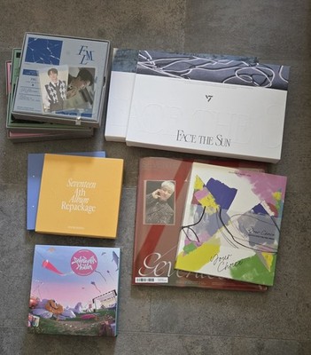 Seventeen Album Set | Attacca Your Choice Face The Sun Sector 17 FML Heaven