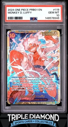 2024  Luffy -119 PSA 10
