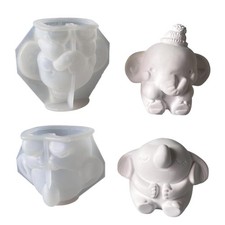 Stylish Elephant Mould for Jewelry Making Resin and Decorative Pieces