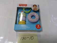Fisher-Price Eat Dessert First Gift Set Baby Teether Rattle 3m Multi GXV83
