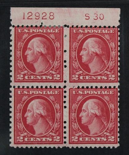 CKStamps: US Stamps Collection Scott#540 Block Mint 2NH 2H OG