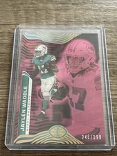 2022 Panini Illusions - Jaylen Waddle #61 Trophy Collection Pink /399