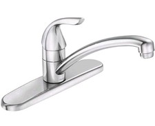 New Moen 87201 Adler One-Handle Low Arc Kitchen Faucet - Chrome