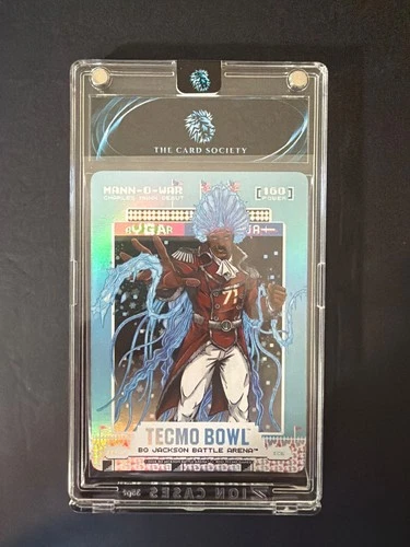 Mann-O-War Charles Tecmo Bowl Bo Jackson Battle Arena Scoreboard 160 Ice SB432