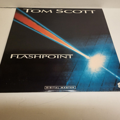Tom Scott - Flashpoint White label promo/gold stamp. Like new!