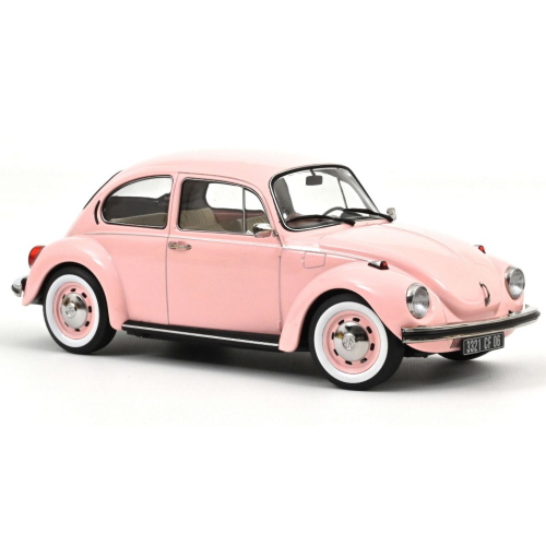 VW 1303 1973 Pastel Pink 1:18 Norev Auto Stradali -D- Neues Modell-image