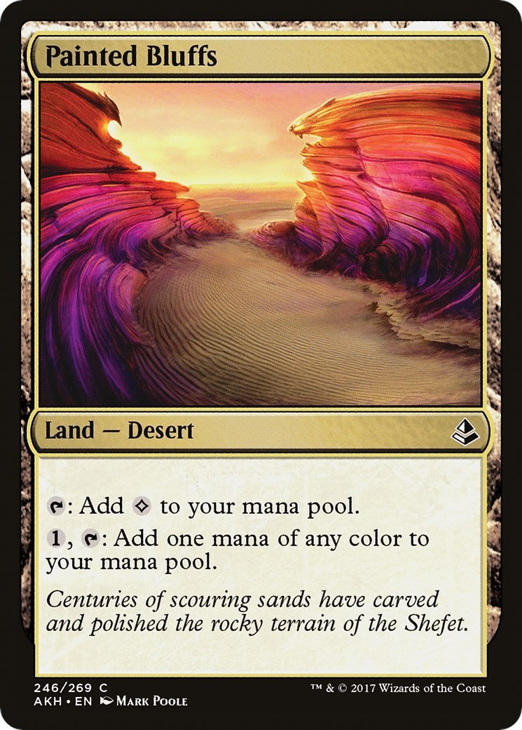Painted Bluffs AKH - 246 LP Amonkhet Magic