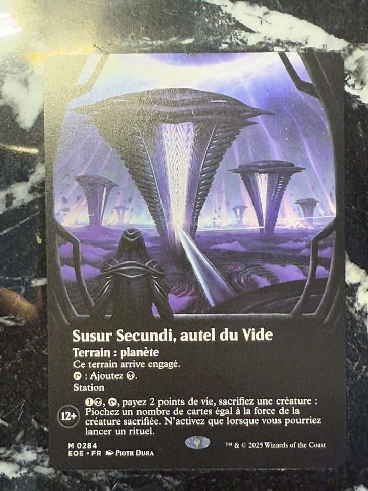 MTG EOE Poster Viewport Land — Susur Secundi, Void Altar FR — NM French - Photo 1/1