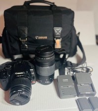 Canon EOS 400D Rebel XTi SLR Camera  Canon EF 75-300 Telephoto Lens