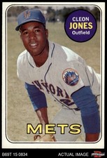 1969 Topps #512 Cleon Jones Mets 6 - EX/MT