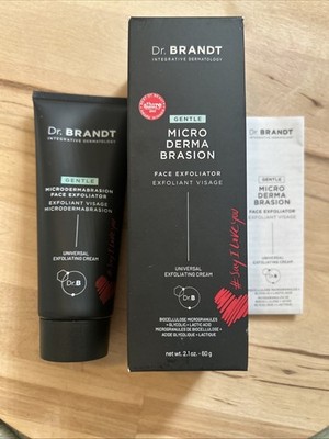 Dr. BRANT Micro Derma Brasion Face Exfoliator Gentle 2.1oz. / 60g New & Sealed