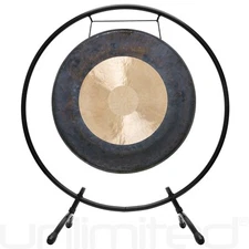 20" to 24" Gongs on Holding Space Gong Stand
