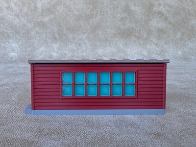 1/64 Scale Large Chicken Barn - Poultry Shed - Red Siding w/Brown Shingles - USA