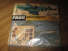 Kit modellino FROG North American Mustang Mk.II. Scala 1:72.