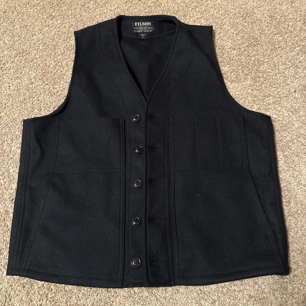 Filson Mackinaw Wool Vests for Men for Sale | Shop New & Used | eBay