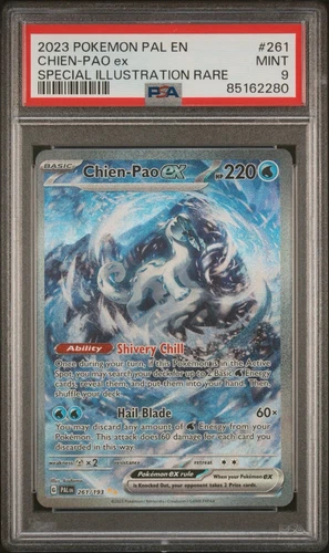 2023 Pokemon Chien-Pao ex 261/193 Sv02: Paldea Evolved SIR PSA 9 🔥