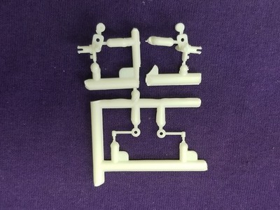 2021 Dodge Charger Hellcat SPINDLES & LINKS from 1:25 AMT Model Kit