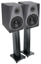 2 Rockville APM8B 8" USB Studio Monitor Speakers 28" Black Premium Stands