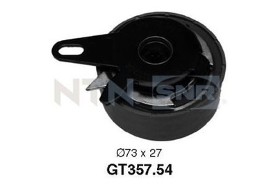SNR GT357.54 Tensioner Pulley, timing belt for VW
