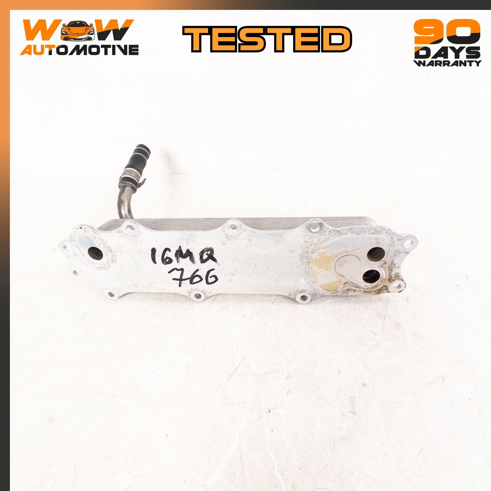 13-19 MASERATI QUATTROPORTE S Q4 ENGINE OIL COOLER WATER HEAT EXCHANGER OEM
