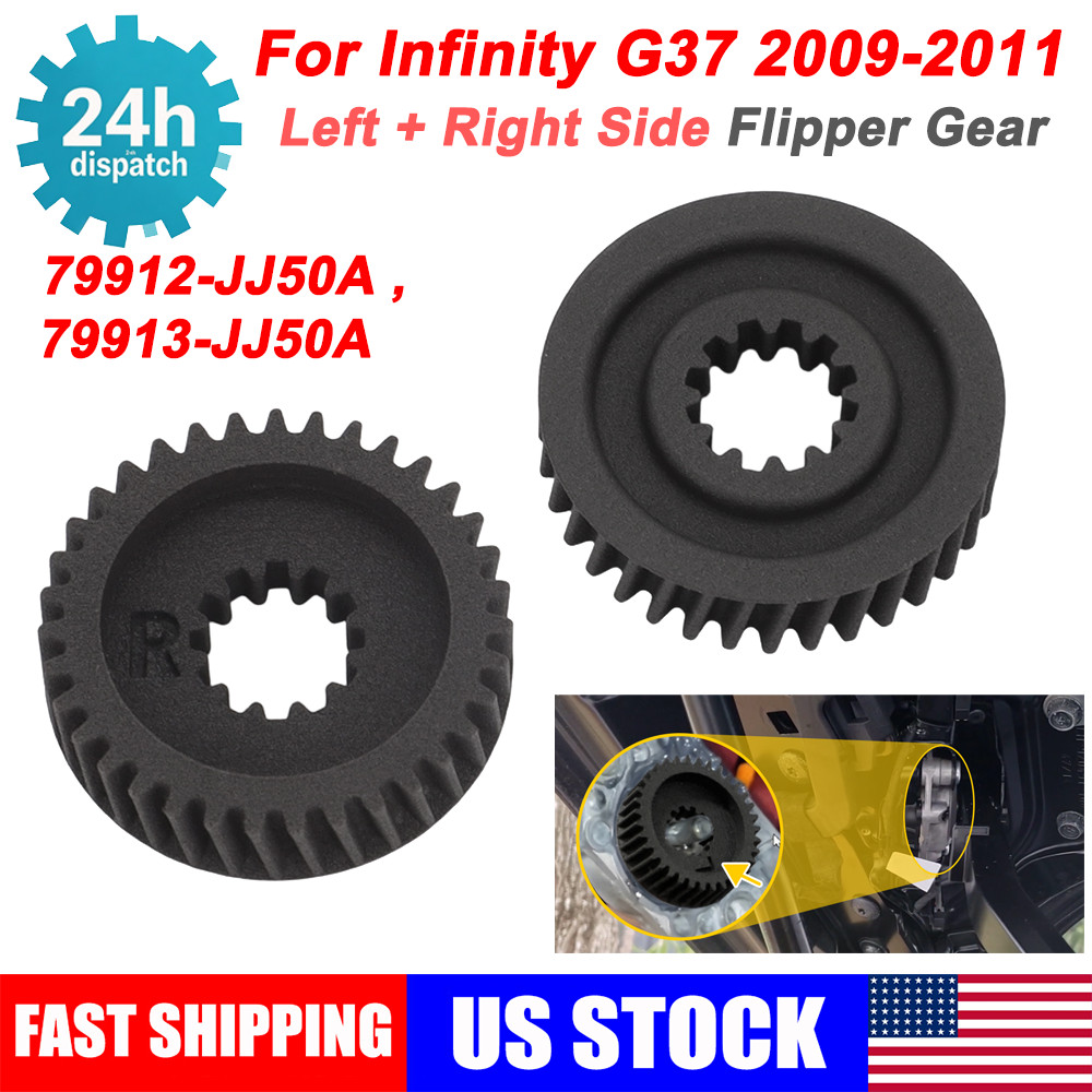 Left & Right Nylon Flipper Gear 79912-JJ50A For 2009-11 Infiniti