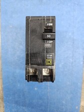 Square D QOB250VH Bolt-On Circuit Breaker 50A 240V 2P 1PH Type QOB 50 AMP 2 Pole