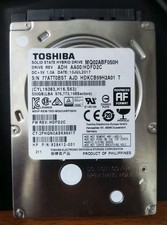 FESTPLATTE SSHD TOSHIBA MQ02ABF050H 500GB 5.4K 64MB SATA III 2.5''