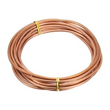 99.9 Soft Copper Wire, 6 Gauge/4 mm Diameter 13 Feet/4.1 M 1 Pound
