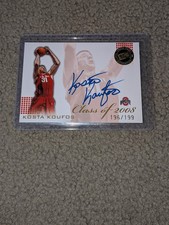 2008 Press Pass Basketball Kosta Koufos Class Of 2008 Rookie Auto /199