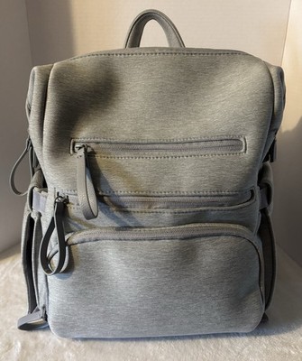 Cloud Island Boxy Diaper Backpack - Gray - Spacious, Soft