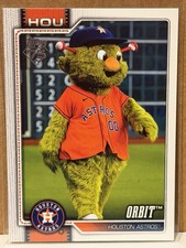 ⚾️ 2026 Topps Celebration Mega Box ORBIT 🚀 Houston Astros Mascot #M-20 Insert