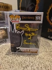 Funko Pop The Lord of the Rings  Mouth of Sauron 1578 Signed  Bruce Spence SWAU