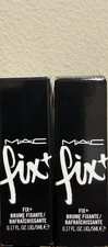 2x MAC Fix Plus Fix+ Skin Refresher Finishing Mist Spray Mini .17 oz / 5 mL New