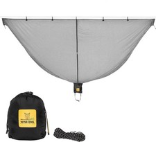 Wise Owl Outfitters Bug / Mosquito Net for Hammock Camping Camp Outdoor Black