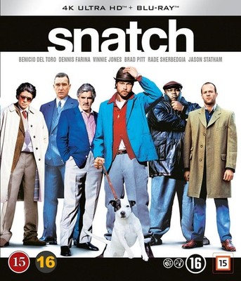 Snatch (4K UHD Blu-ray) Alan Ford Benicio Del Toro Brad Pitt Dennis Farina