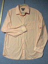Sportscraft Egyptian Cotton Mens XXL Shirt Button Up Checkered Tapered Fit