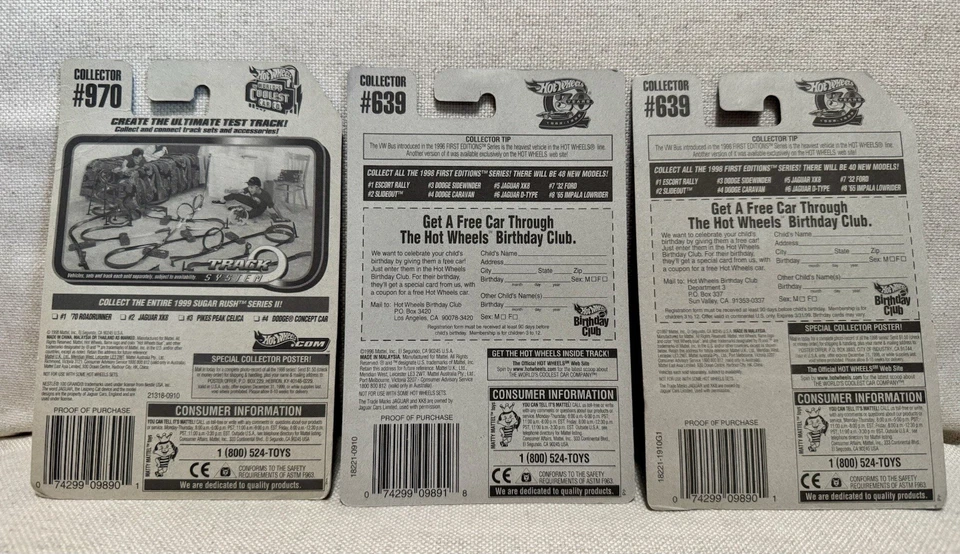 🔥Hot Wheels & Matchbox Jaguar XK8~Colección Estreno~Paquete de 5 días B~Juego de 7 Foto 3 de 4