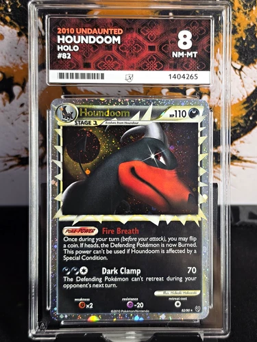 Houndoom 82/90 ACE graded card