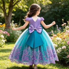 Mermaid Princess Dress Kids Mermaid Costume Dress up for Ariel US 10  12