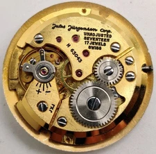 Jules Jurgensen High Grade Peseux Cal. 7050 17 Jewel movement Running 