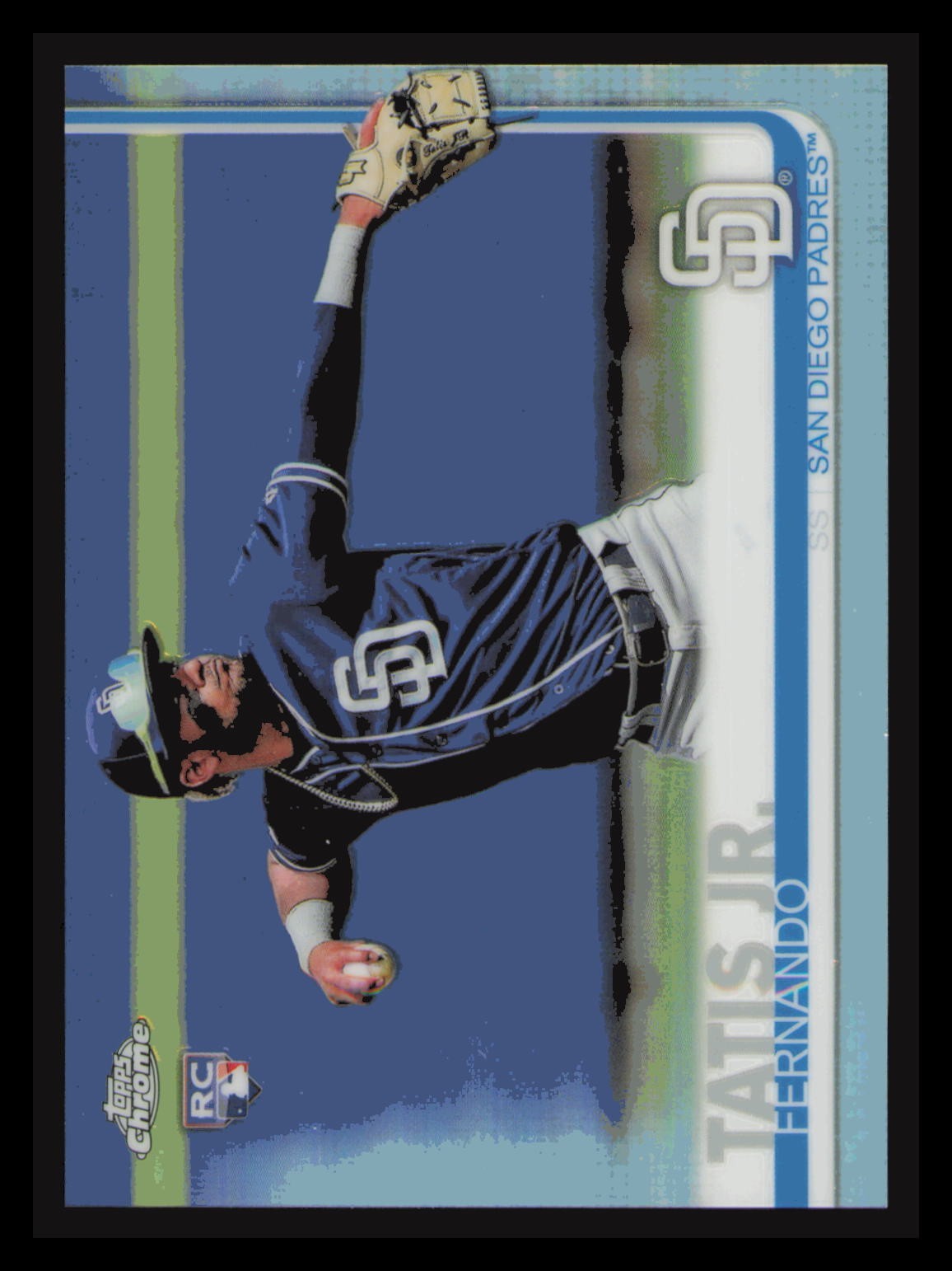 2019 Topps Chrome - Fernando Tatís Jr. #203 Refractor (RC) ROOKIE