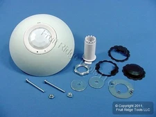 Leviton ODC04-IRW White PIR 360° Dual Relay Ceiling Occupancy Sensor 450sq ft