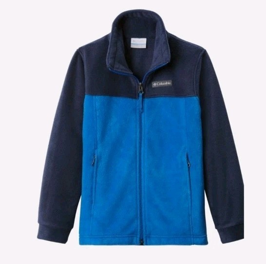 Columbia Kids Steens Mountain Full Zip Hoodie Jacket Size Youth XL Brand New‼️