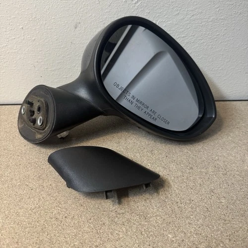 Fiat 500 Right Passenger Side Black Electric Powered Mirror OEM 2012–2019