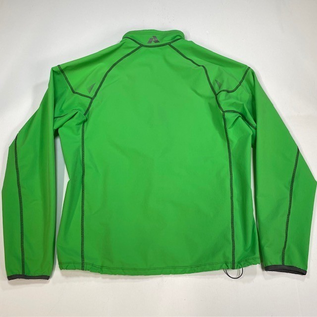 First Ascent Softshell Jacket Full Zip Green Gray… - image 10