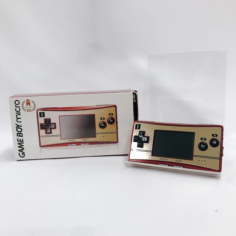 Nintendo Game Boy Micro 20th Anniversary Edition Famicom Console w