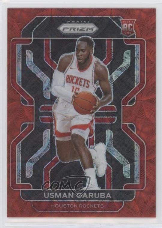 2021-22 Panini Prizm Choice Red Prizm 69/88 Usman Garuba #321 Rookie RC b2g