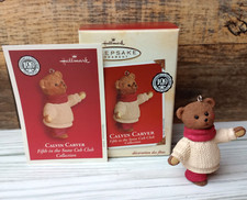 Hallmark Keepsake Ornament 2002 Calvin Carver 100th Anniversary The Teddy Bear