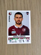 Marko Livaja ROOKIE STICKER #260 Russian League 2014-15 Panini Rubin Kazan MINT