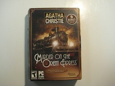 Murder on the Orient Express Agatha Christie PC CDROM Windows XP Game  Book